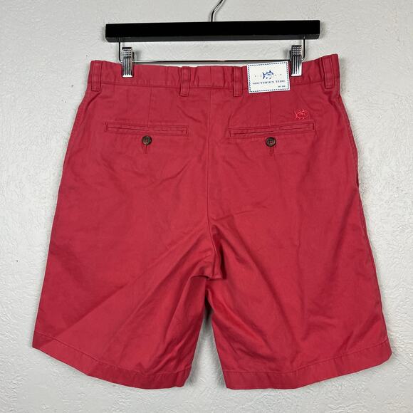 NEW! Southern Tide Shorts Flat Front Salmon - 32 - Picture 3 of 4